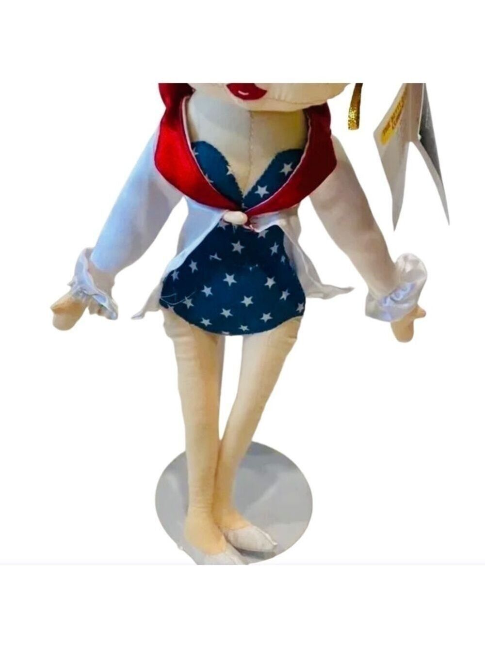 Kellytoy Betty Boop Patriotic Vintage Rag Doll - Picture 4 of 9